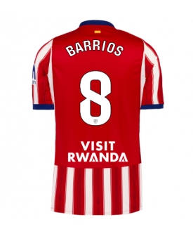 Atletico Madrid Pablo Barrios #8 Maglia Gara Casa Repliche 2026-27 Maniche Corte
